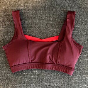 PopFlex corset bra crimson small